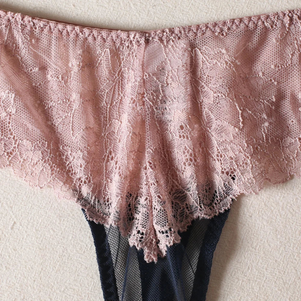 2-Piece Lace Bra Set Vintage Lingerie