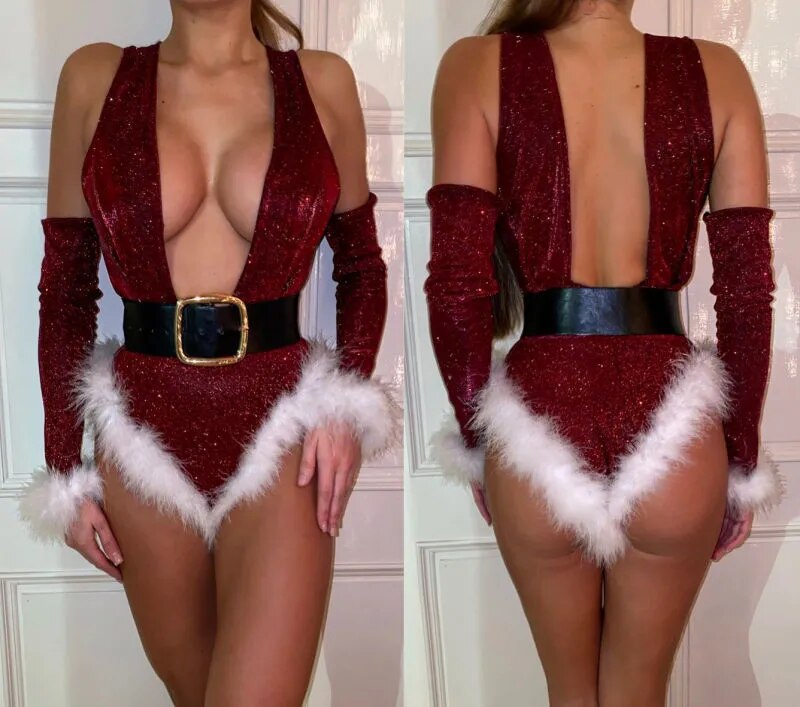 Santa Baby Christmas Lingerie - Unwrap Elegance and Glamour this Holiday Season!"