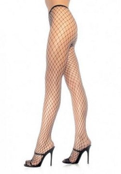 Spandex Diamond Tights - One Size - Black