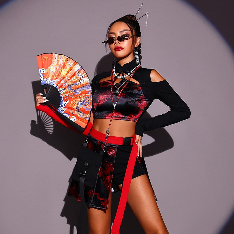 Women Gogo Dancer Costume