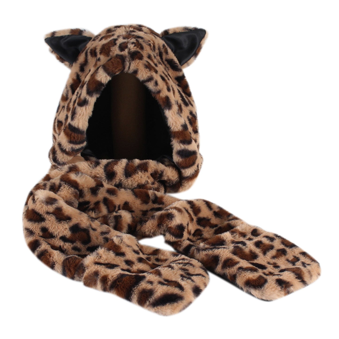 Winter Faux Fur Hood Hat
