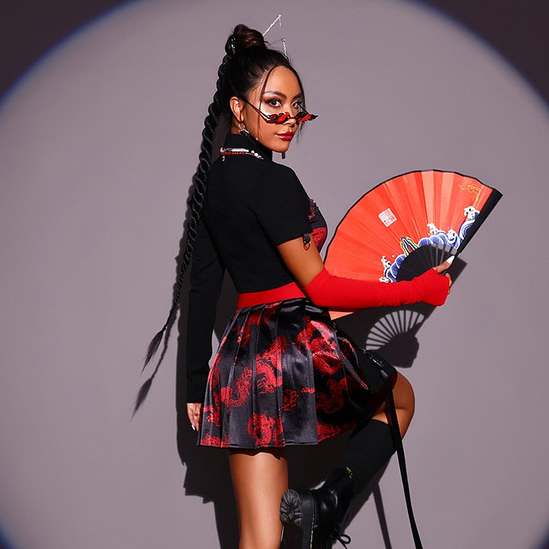 Women Gogo Dancer Costume