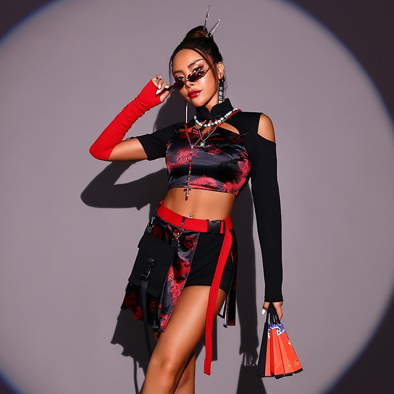 Women Gogo Dancer Costume