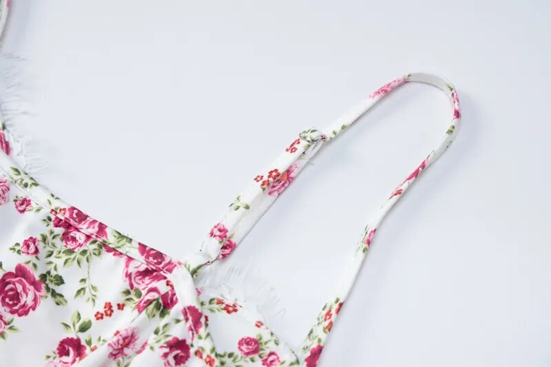 Sleeveless Backless Midi Summer Dress