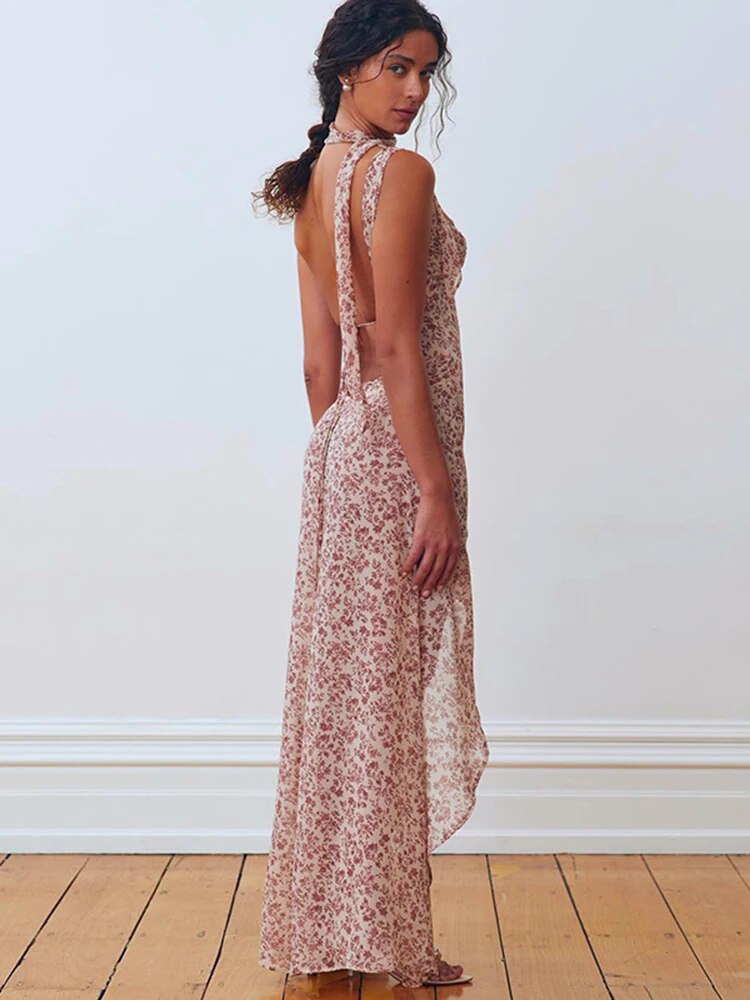 Backless Long Maxi Dress For Women