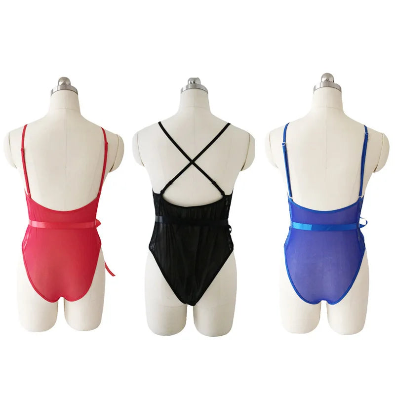 Plus Size 5XLSexy Lingerie Sexy Hot Erotic Underwear Sleepwear Women Costumes G-string Set Teddy bodysuit Sex Female Erotic Lingerie