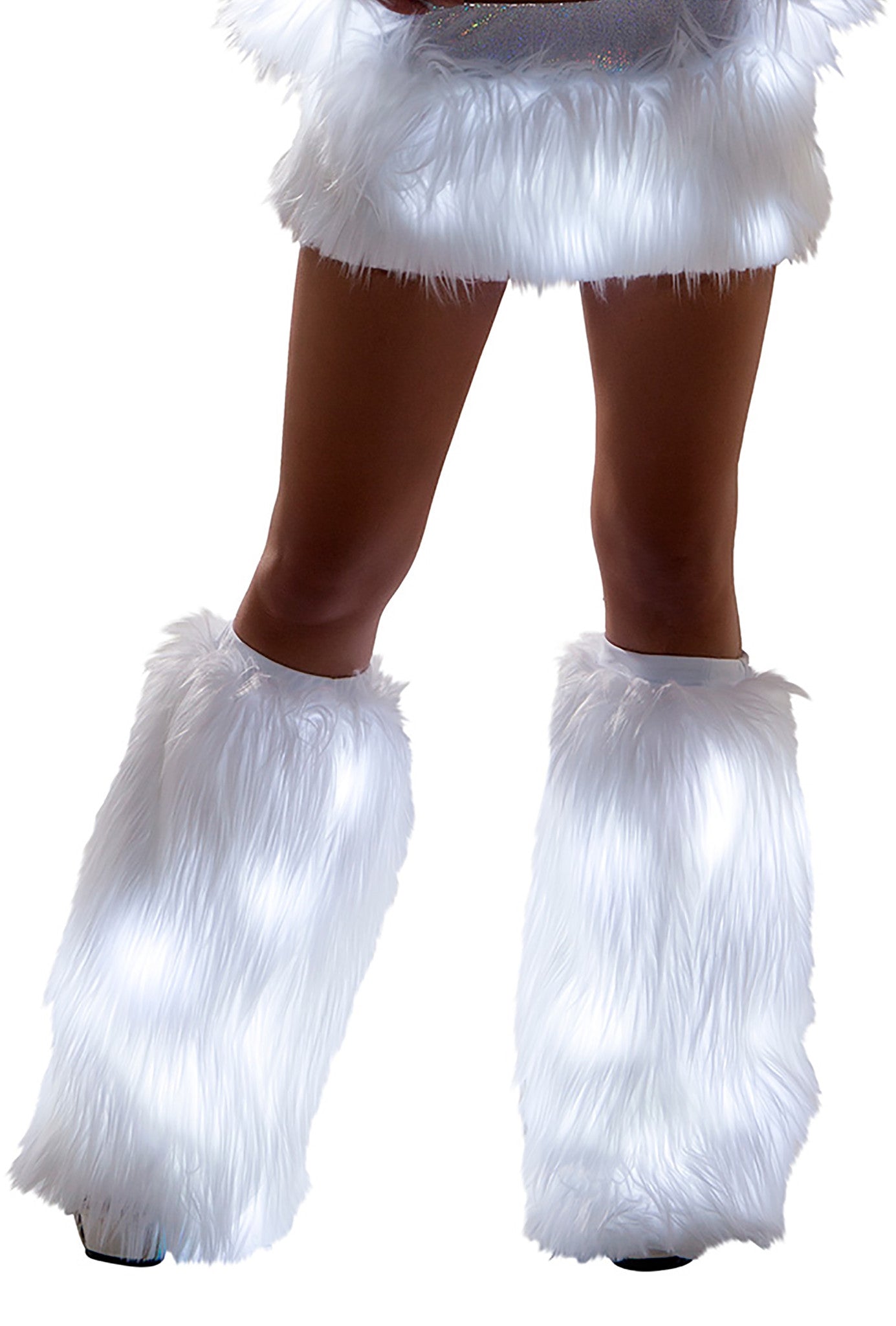 FAUX FUR LIGHT-UP LEGWARMERS - FF429