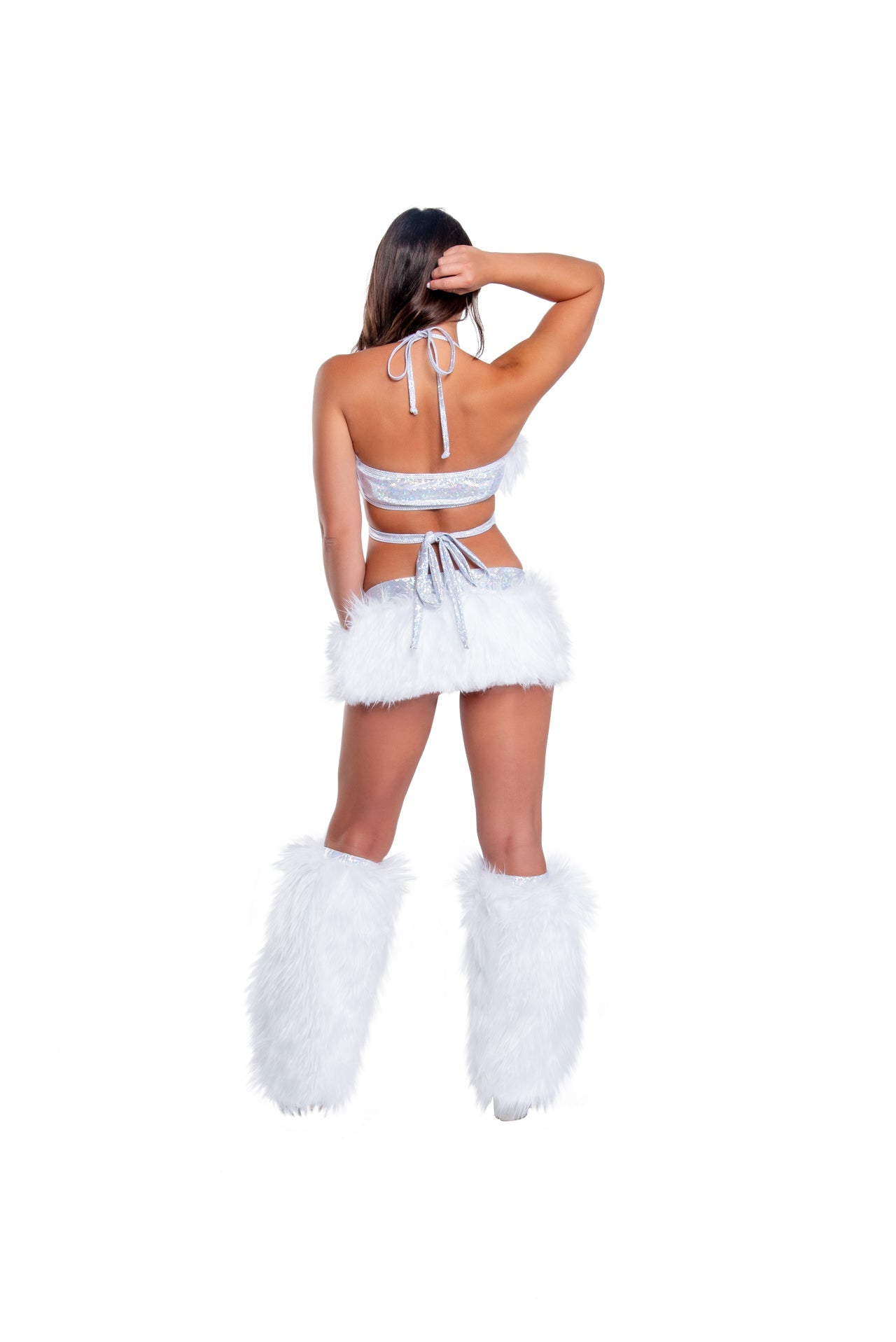 FAUX FUR LIGHT-UP SKIRT - FF427