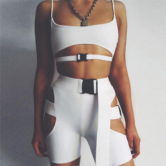 Summer Women Two Piece Set Short