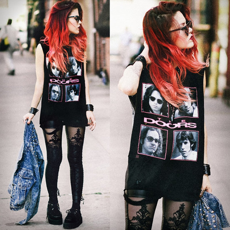 Gothic Punk Faux Leather Pant