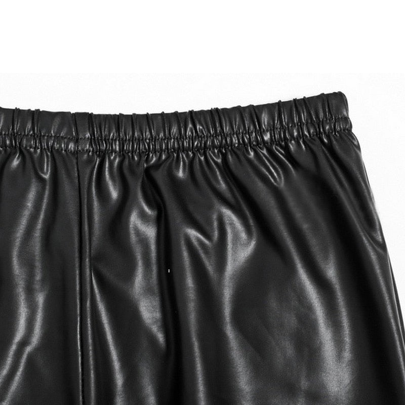 Gothic Punk Faux Leather Pant