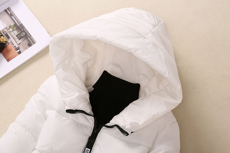 Short Hooded Cotton Coat