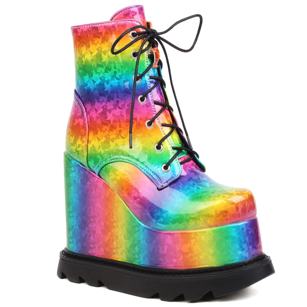 Design Platform Gothic Ankle Boot