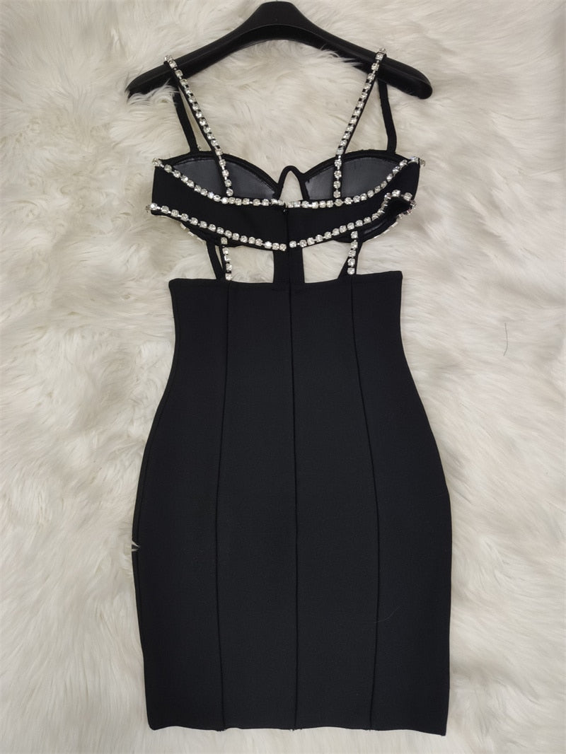 High -Quality Black Bodycon Dress