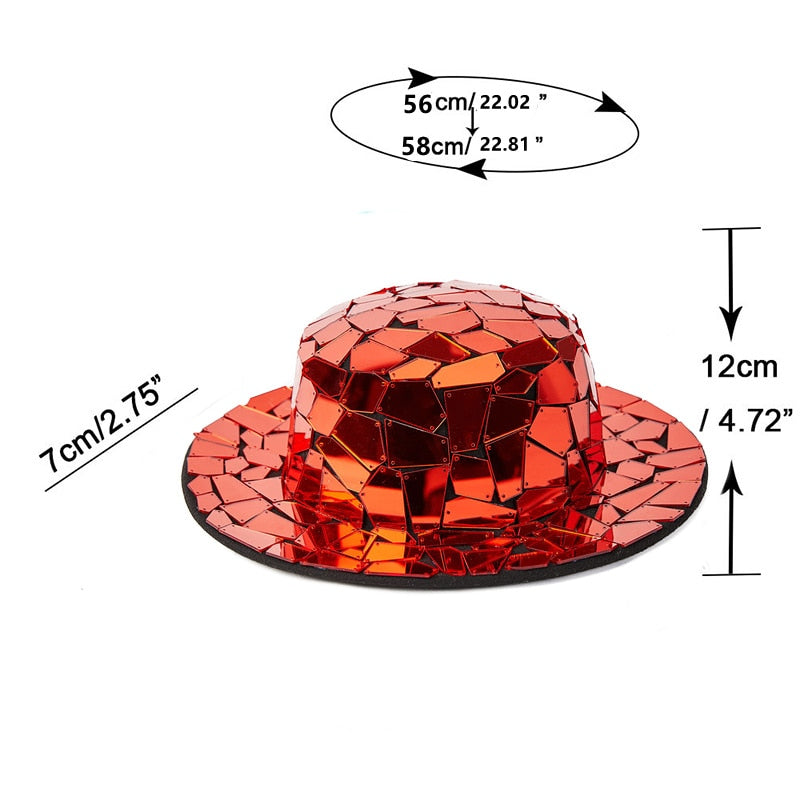 Wide Brim Fedora Hat For Women