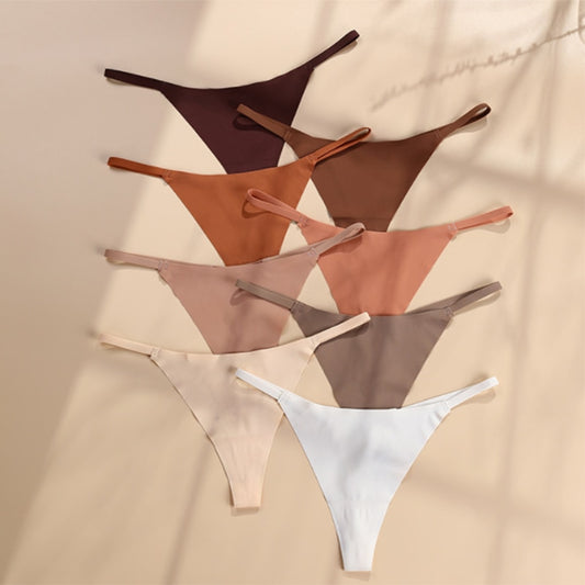 Women Panties Underwear Fitness Sports Seamless Cotton Female Lingerie Sexy T-back G-string Thong Woman Underwear