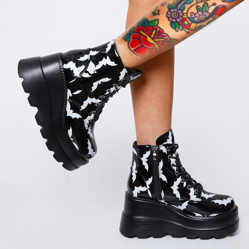 Design Platform Gothic Ankle Boot