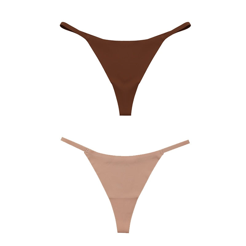 Women Panties Underwear Fitness Sports Seamless Cotton Female Lingerie Sexy T-back G-string Thong Woman Underwear