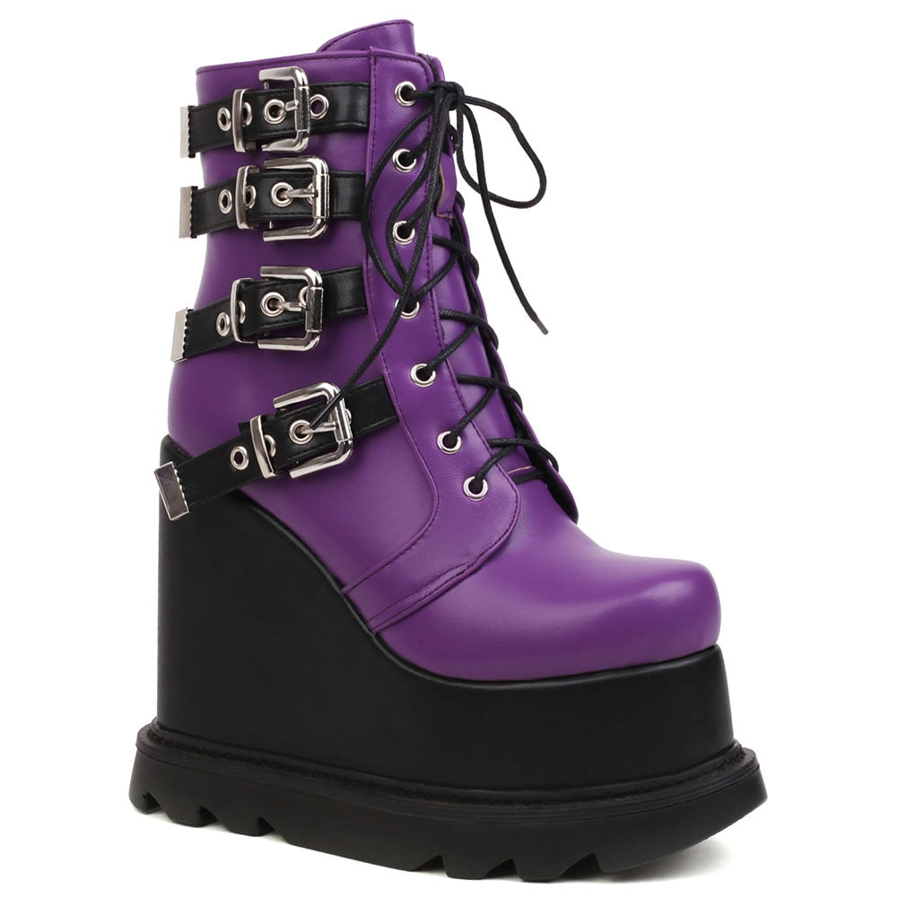 Design Platform Gothic Ankle Boot